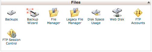 cPanel File Manager showing the .htaccess file